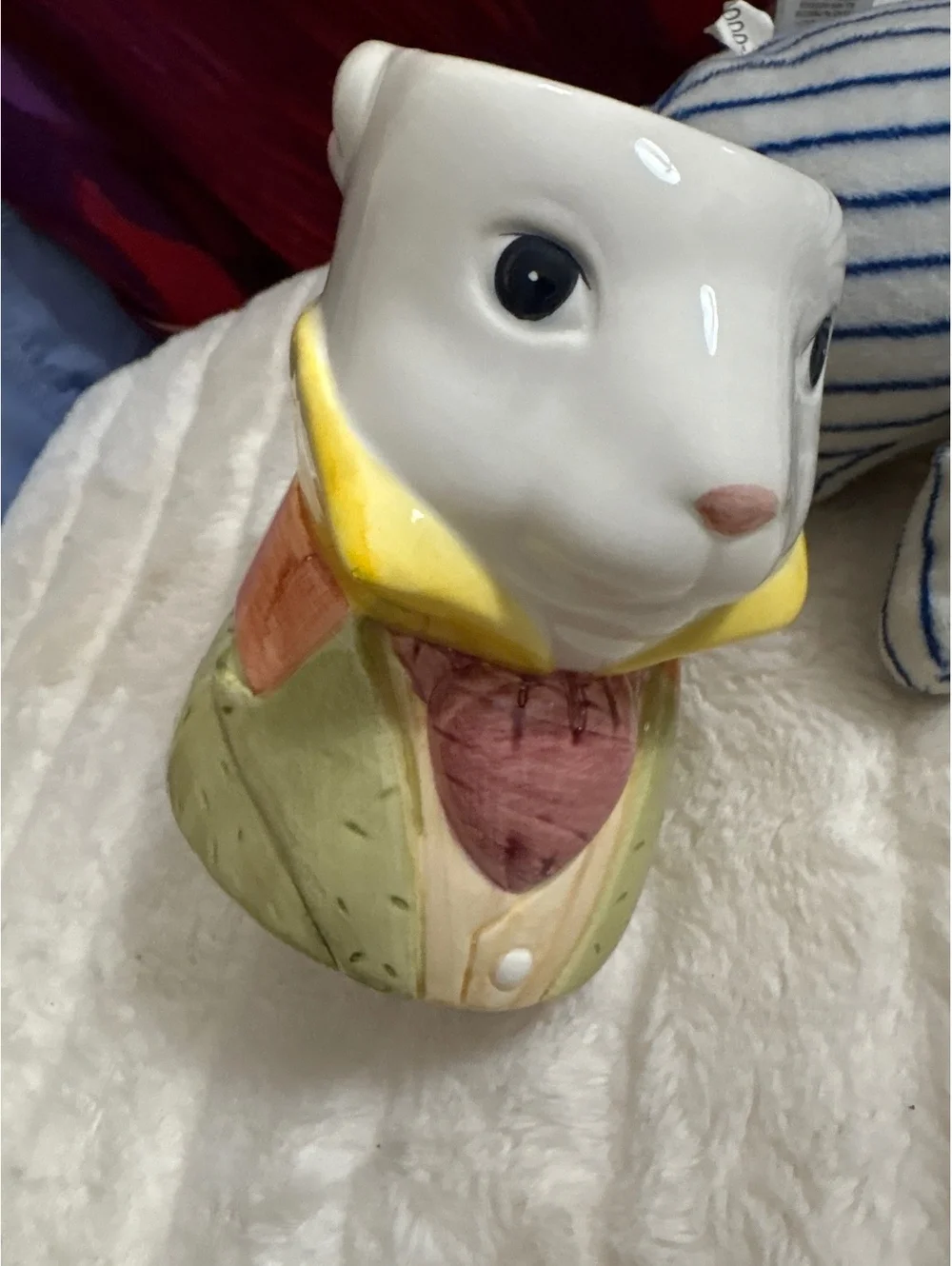 Alice in wonderland white rabbit mug.